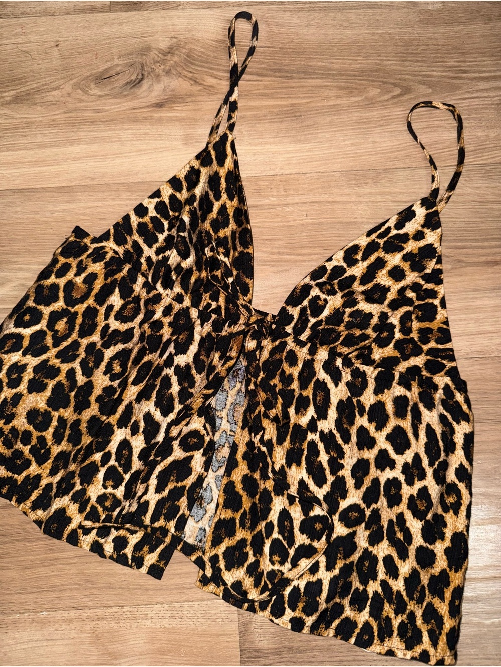 Brand new leopard halter top